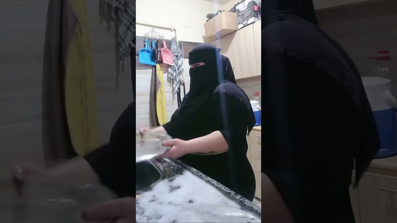 روتني اليومي جديد في المطبخ #النظافه 