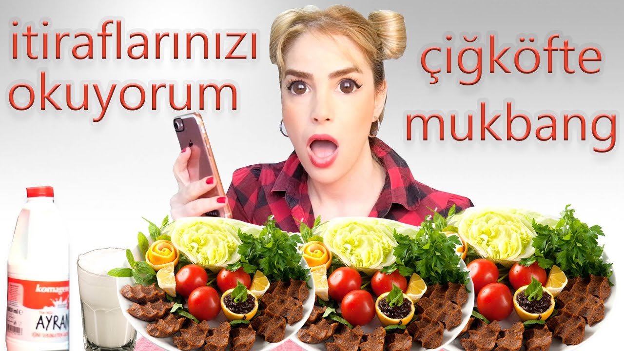 ÇİĞKÖFTE MUKBANG | İLİŞKİDE KISKANÇLIK | TÜRKÇE Mukbang