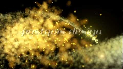 Flying Particles Transition | Stock Footage