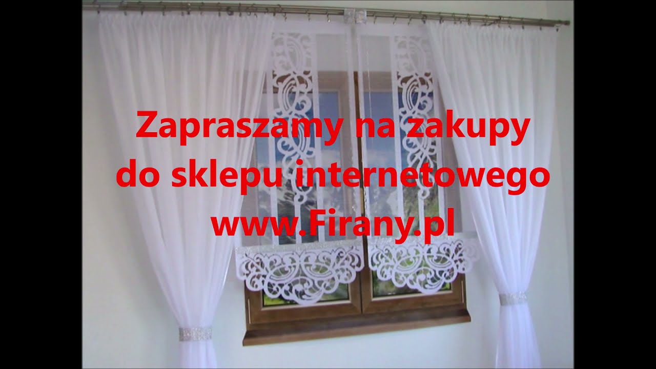 Firany i panele Astor z kryształkami i cyrkoniami