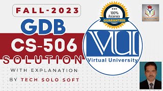 CS506 GDB Solution Fall 2023 || CS506 GDB Solution 2023 100% Perfect Solution by Sohail