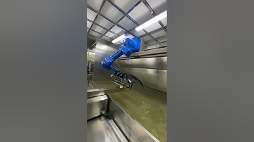 Robotic Automatic Spray Painting Paint Shop