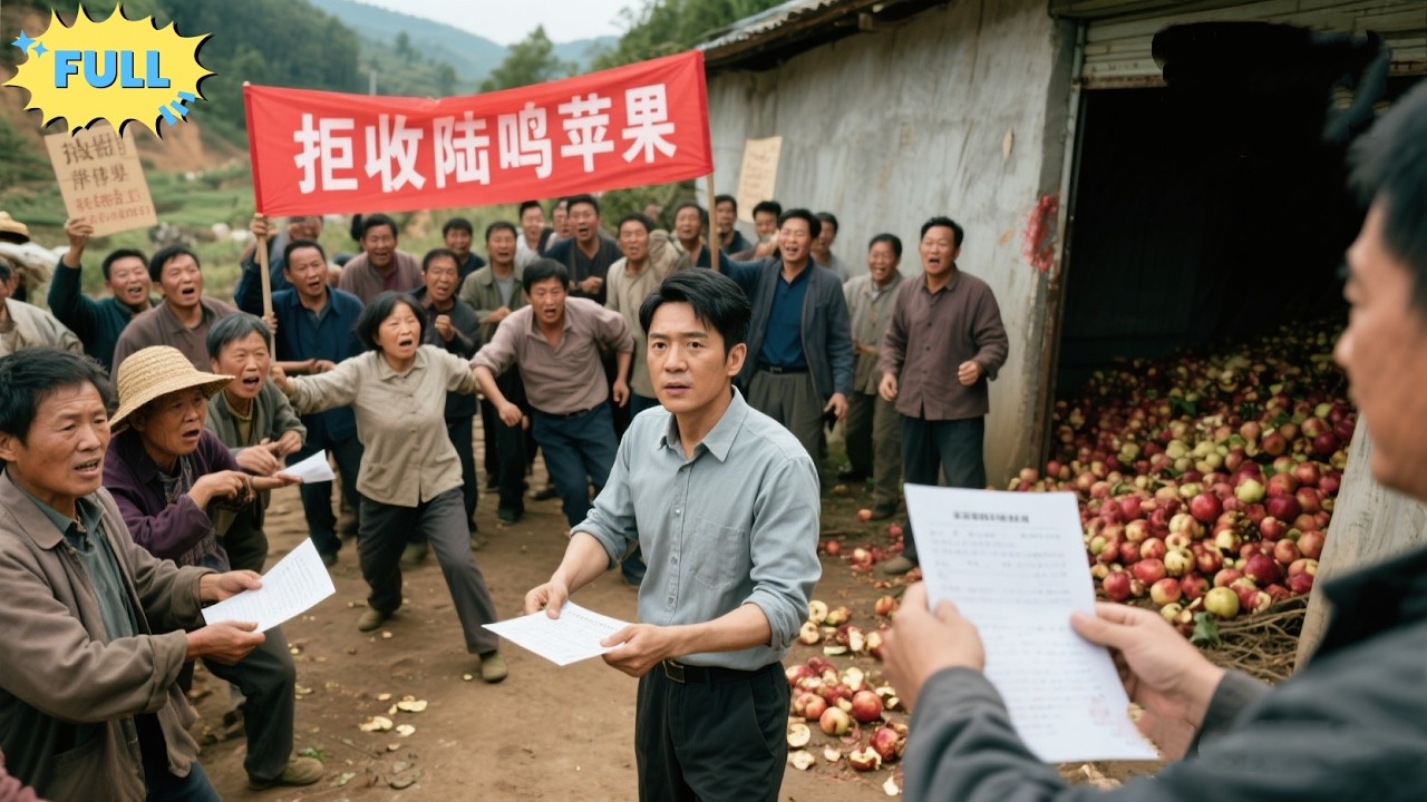 墊錢賣果反遭辱骂家破人亡！逆袭隔壁村，乡亲苹果全烂库房中