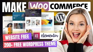 WordPress Free Website Tutorial 2025 | Build eCommerce, Blog, Portfolio & More