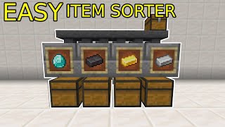 SIMPLE ITEM SORTER 1.20 (Bedrock/Ps4/Xbox/Mcpe)
