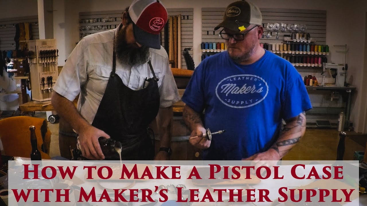 Pistol Cases Template Set – Maker's Leather Supply
