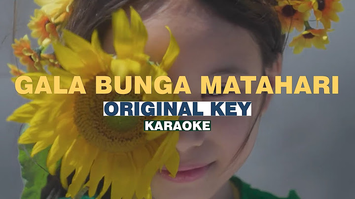 [KARAOKE] Sal Priadi - Gala Bunga Matahari (ORIGINAL KEY)