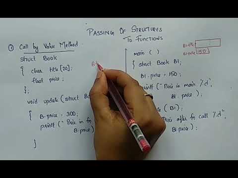 Passing Structures to functions in C -- Call by value and Call by ...