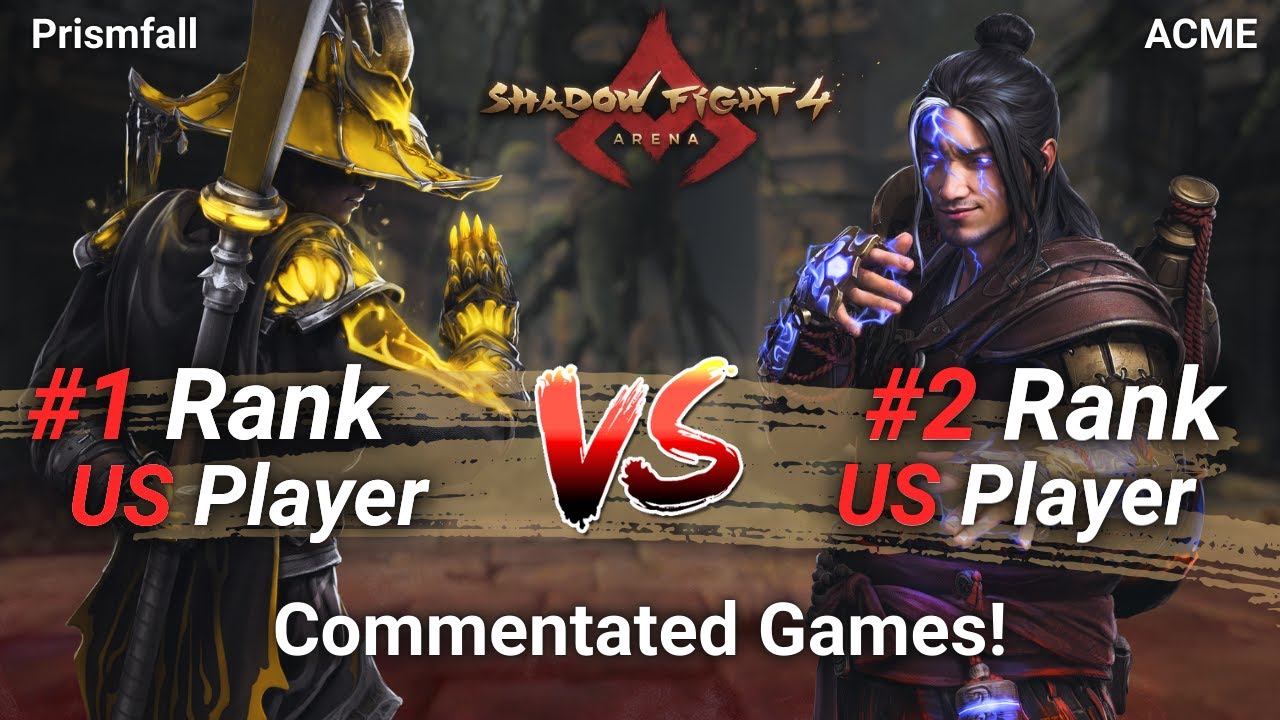 Битва сильнейших американцев! | Геймплей арены Shadow Fight 4 высокого ранга