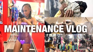 Stripper Vlog Mini Maintenance Vlog Money Count