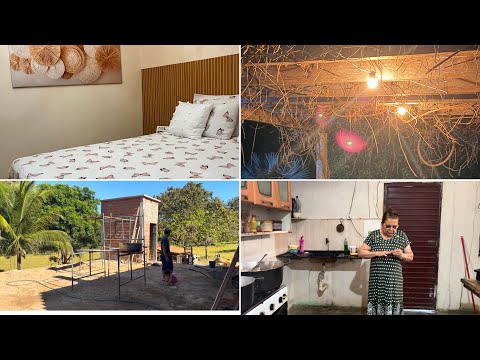 FARM LIFE | ABUNDANCE AT TATY'S HOUSE 🏠 | CHANGING MY BEDROOM | NEW KITCHEN