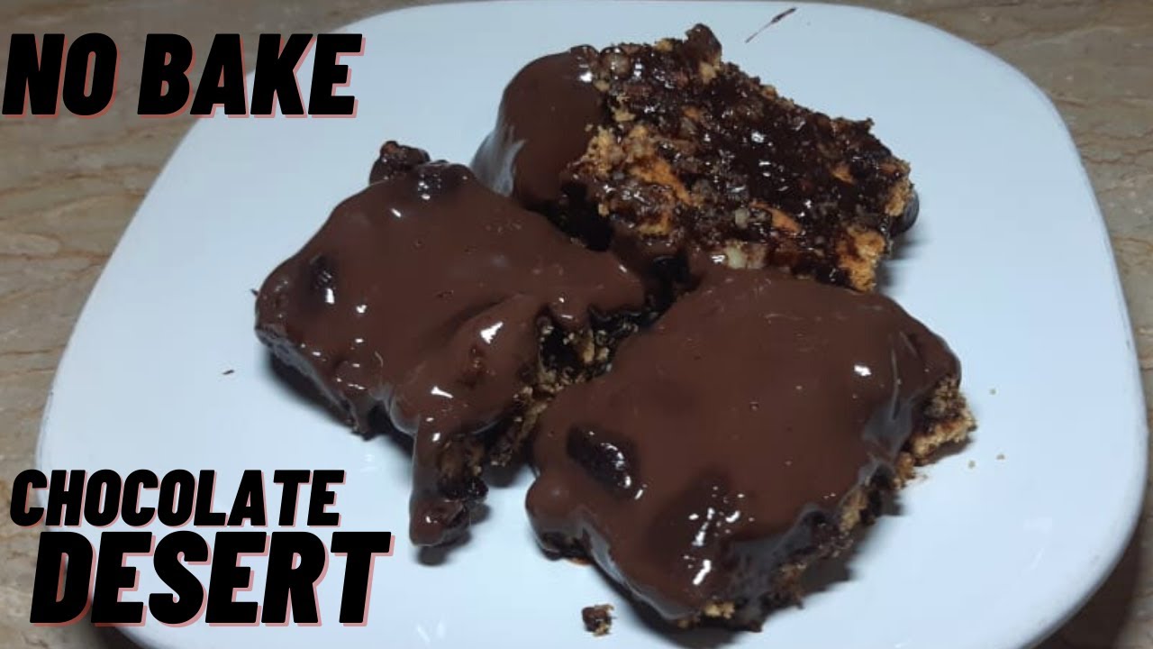 Chocolate Dessert Recipe | Easy | No Bake | No Eggs | Routine Cooking