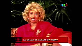 Celia Cruz. Fallecimiento (2003). TV argentina.