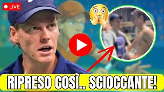 ULTIME NOTIZIE - LE TELECAMERE LO RIPRENDONO LA REAZIONE DI SINNER FA IL GIRO DEL WEB!
