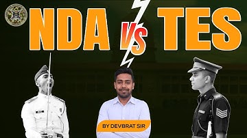 NDA vs TES Entry | Know Which is Most Suitable Career for You ? | By Devbrat Shukla | Brig Academy