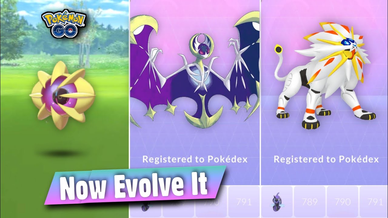 How to evolve Cosmog into Solgaleo and Lunala in Pokemon GO?