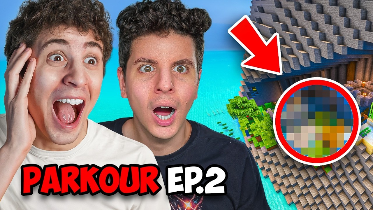 PIETRO e FAVIJ - IL PARKOUR SEGRETO SOTTO LA TORRE DI MINECRAFT