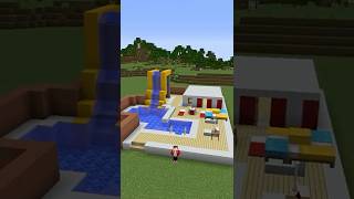 POOL Build Battle In Minecraft - NOOB VS PRO CHALLENGE - Maizen Mizen Mazien Parody