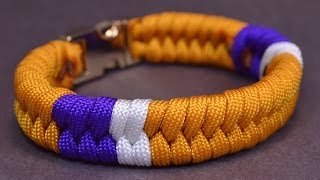 How to Add Color Sections to a Fishtail Paracord Survival Bracelet  BoredParacord