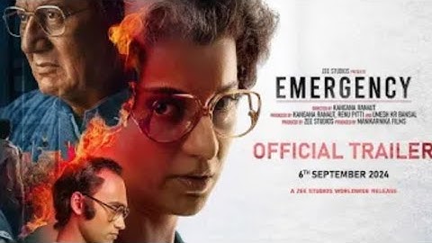 emergency official trailer in cinemas 6th September