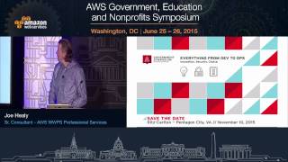 AWS Symposium - Washington, DC | AWS as a Data Platform for Cloud and On-Premise Workloads