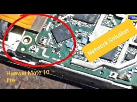 Huawei Mate 10 Lite No Service Emergency Network Problem Solution | Mobile Repairing