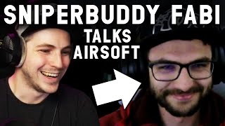 I talk airsoft with Sniperbuddy Fabi