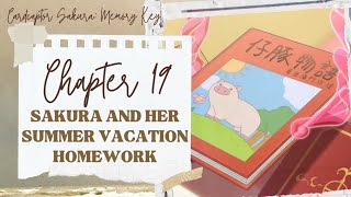 Chapter 19: Sakura and Her Summer Vacation Homework #cardcaptorsakura #cardcaptor #sakura #chapter19