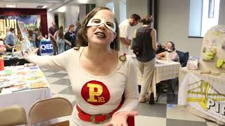 Poderosa and Stellara at Brighton Heights Book Fair July 2026 - Superheroine