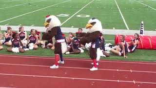 Allen Eagles Freshman 2017 HOCO Pep Rally - Better View