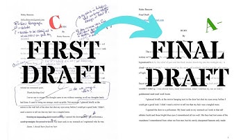 Revisions Walkthrough - First to Final Draft of My Short Story
