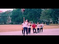 Students play basketball at HANU (2017)