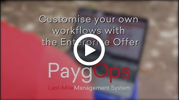 PaygOps Enterprise Demo