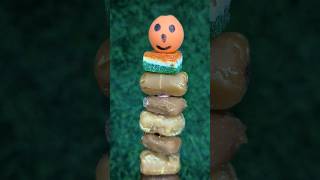 Eclairs chocolate with Jelly candy with emoji 🤩#youtubeshorts
