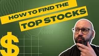 How to Find the TOP STOCKS in Every Sector! #stockmarket #investingforbeginners #howtoinvest