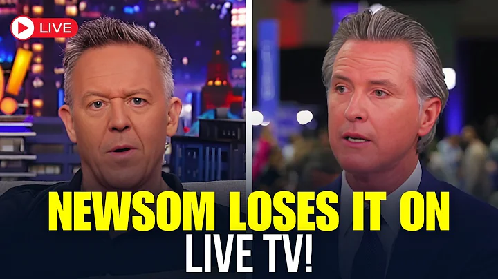 Greg Gutfeld DESTROYS Gavin Newsom - Newsom LOSES IT