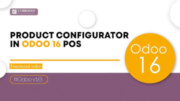 How to set Product Configurator in Odoo 16 PoS | Odoo 16 Point of Sale Tutorials