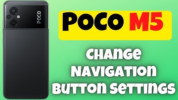 POCO M5 back button change | POCO M5 Navigation Bar change || Customize back button {NEW}