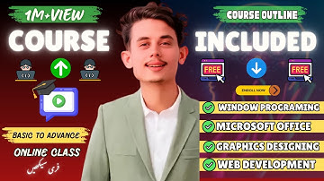 Complete Computer Course Outline in Urdu | Learn Basic Computer Skills Step by Step