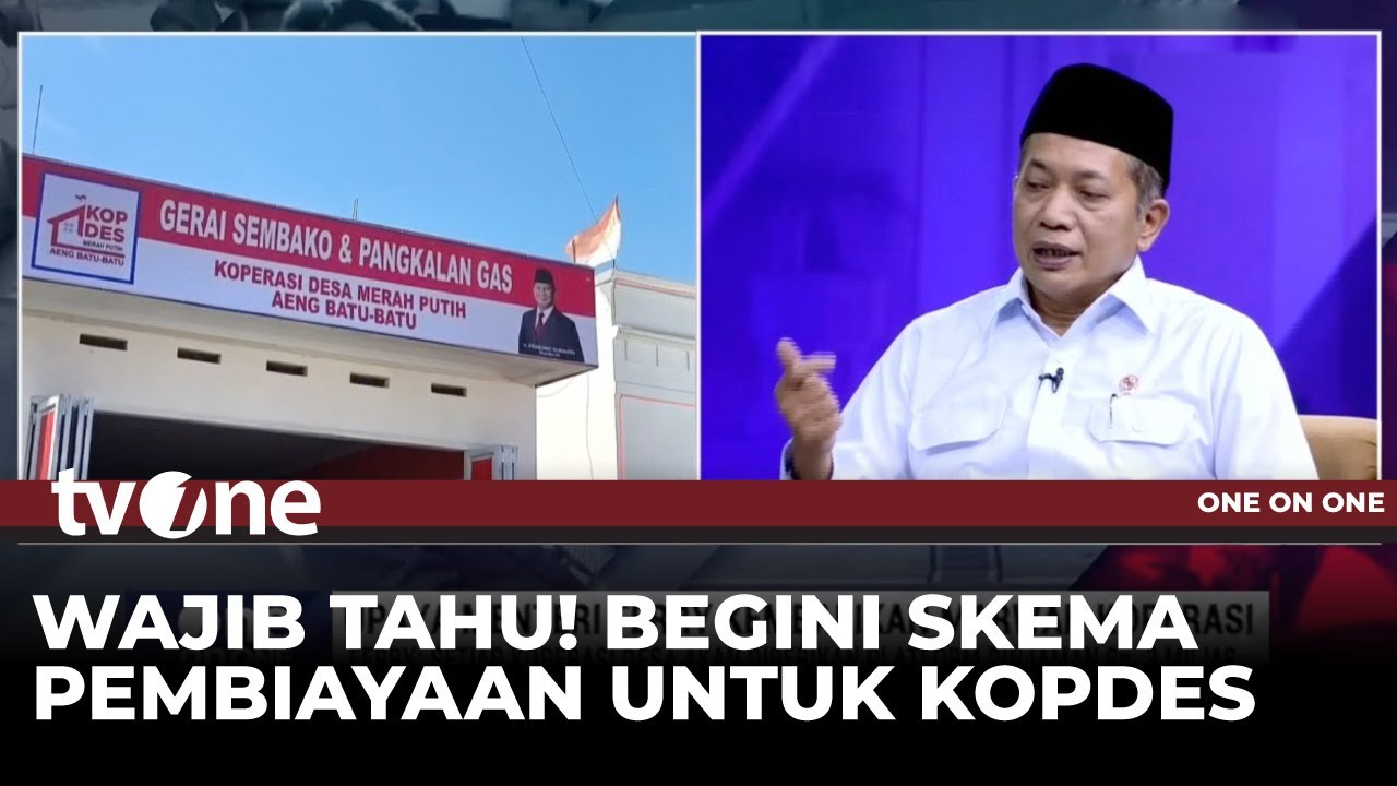 Koperasi Merah Putih Dianggap Punya Resiko Besar, Ini Jawaban Ferry Juliantono | One on One tvOne