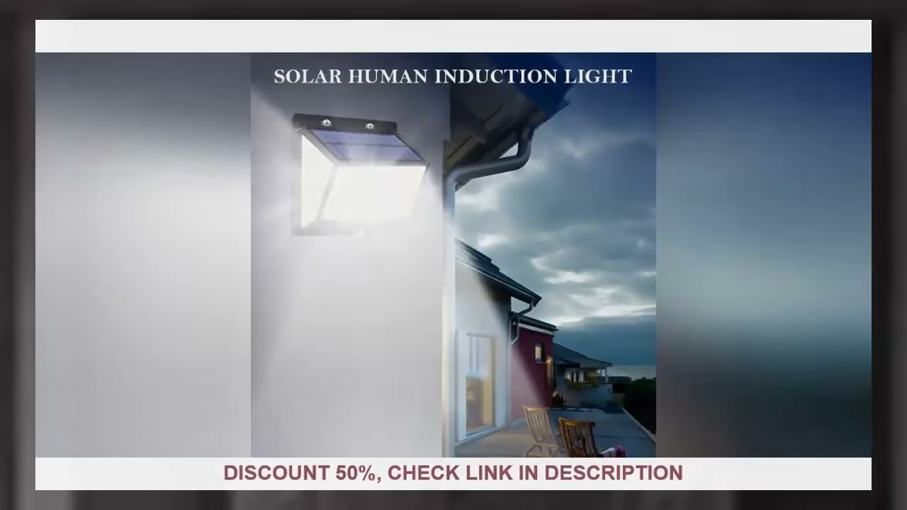 Solar Outdoor Light 468LED PIR Motion Sensor with 3 Modes Waterproof Wall Mounted Suitable for Court