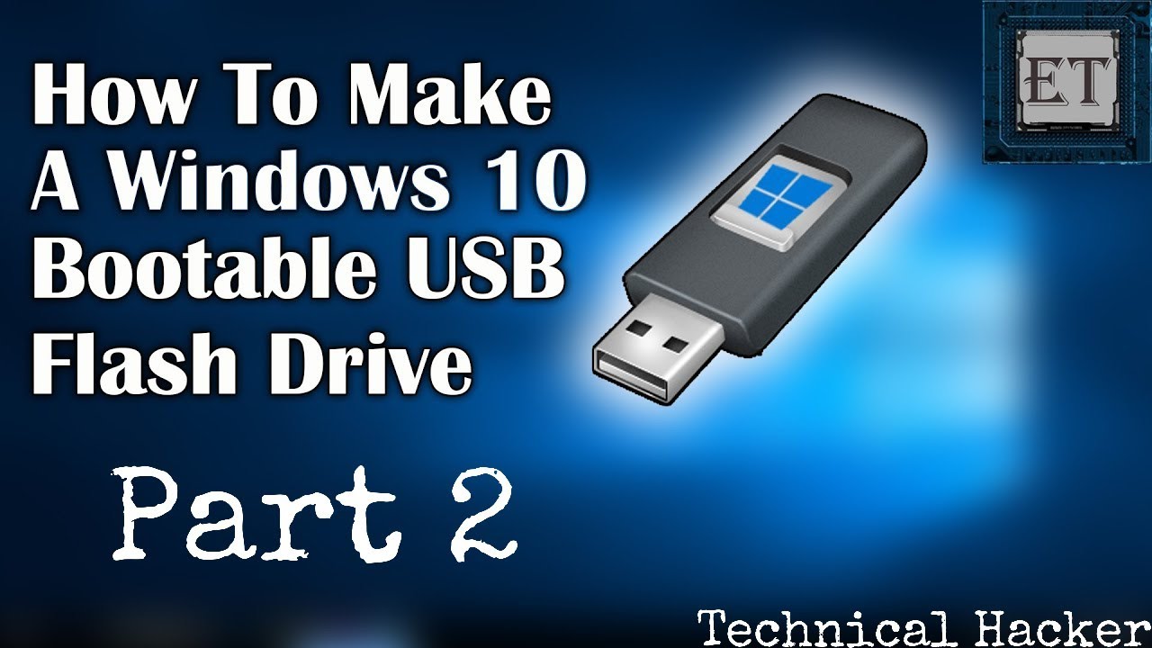 windows 10 download boot usb