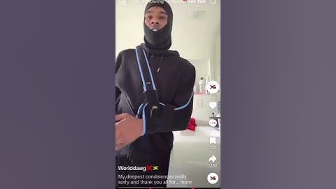 World Dawg first video since the shooting