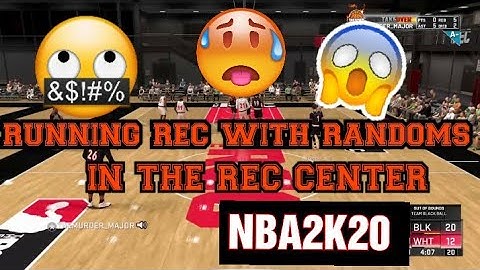 RUNNING WITH RANDOMS AND WE DROPPING OFF IN REC-NBA 2K20
