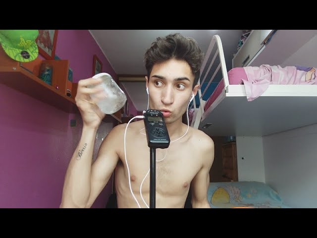 ASMR WATER BOTTLE AND MOUTH SOUNDS | Oscar Crush ASMR