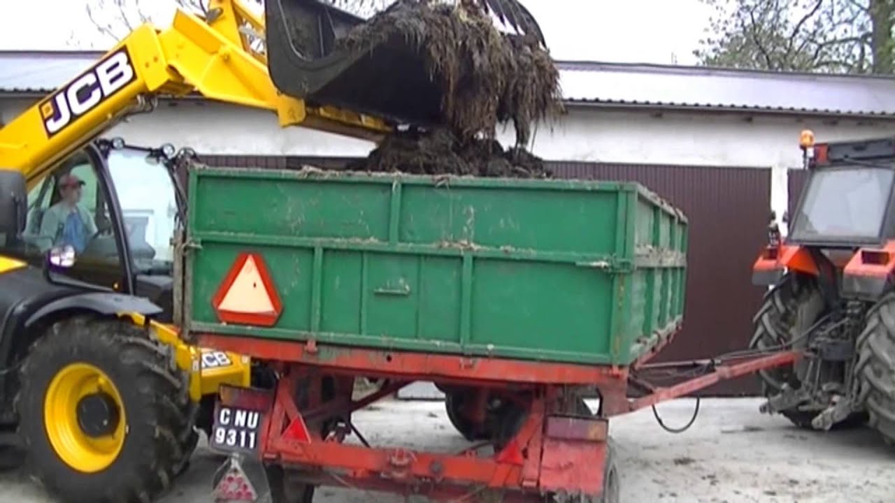 Nowy nabytek / JCB 531-70 / obornik 2013