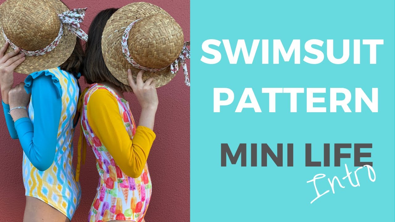 𝙆𝙞𝙙𝙨 𝙎𝙬𝙞𝙢𝙨𝙪𝙞𝙩 pattern Mini LIFE Intro by Bikini Design Club * DIY BIKINI