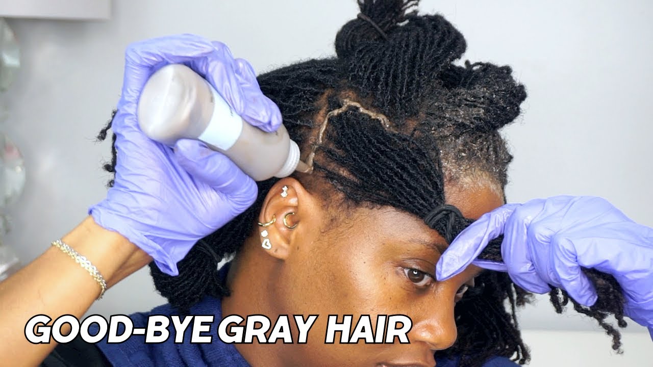 How I Dye My Gray Hair | Kendra Kenshay
