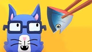 ГОТОВКА ЧЕЛЛЕНДЖ | Готовим суши для котика в новой игре ТОКА КИТЧЕН  для детей