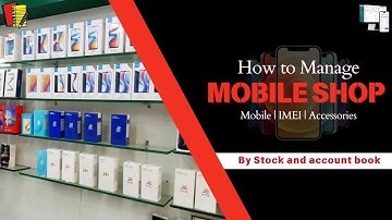 How To Use Stock And Account Book Software for Mobile Shop | Accessories |#billingsoftware #accounts